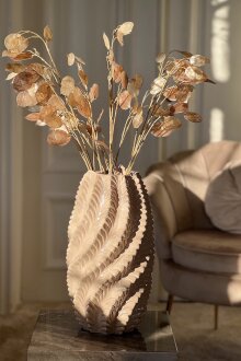 DIVERSE LEVERANDØR - 3790-02 Lunaria 90 cm. brun