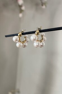 NDP - Orien Earrings Pearls 0350001