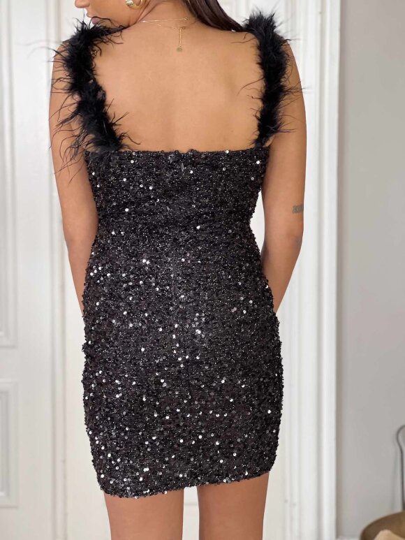NDP - Soky Sequin Feat Dress 22056