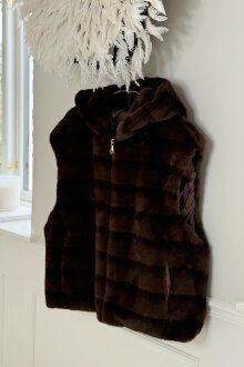 NDP - Phanie Fake Fur Vest 39222