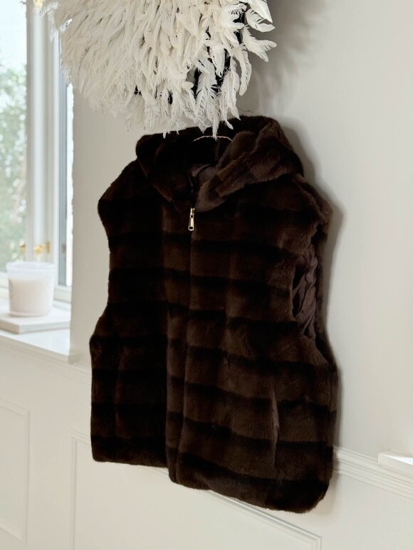 NDP - Phanie Fake Fur Vest 39222
