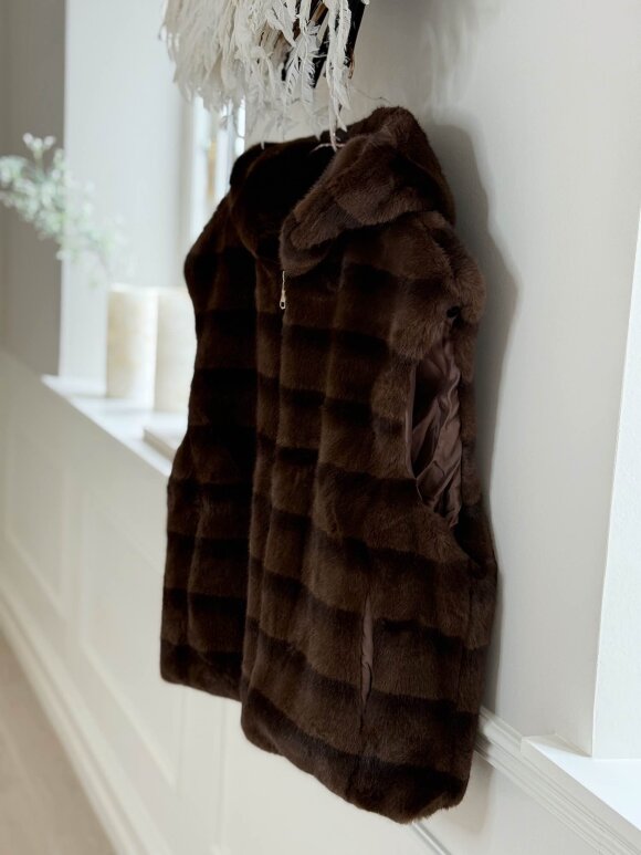 NDP - Phanie Fake Fur Vest 39222