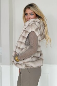 NDP - Phanie Fake Fur Vest 39222