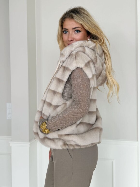 NDP - Phanie Fake Fur Vest 39222