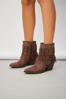 NDP - Belle Low Fringe Boot 1433