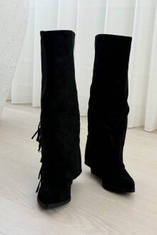 NDP - Erynn Fringe Fold Boot RXJ302 NDP - Erynn Fringe Fold Boot RXJ302