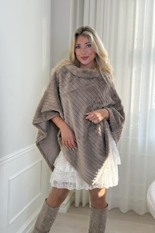 NDP - Kess Diagonal Poncho 255093