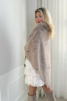 NDP - Kess Diagonal Poncho 255093