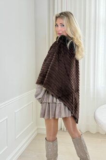 NDP - Kess Diagonal Poncho 255093