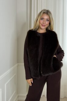 NDP - Kess Fake Fur Vest 255159