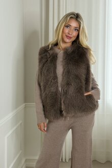 NDP - Kess Fake Fur Vest 255159