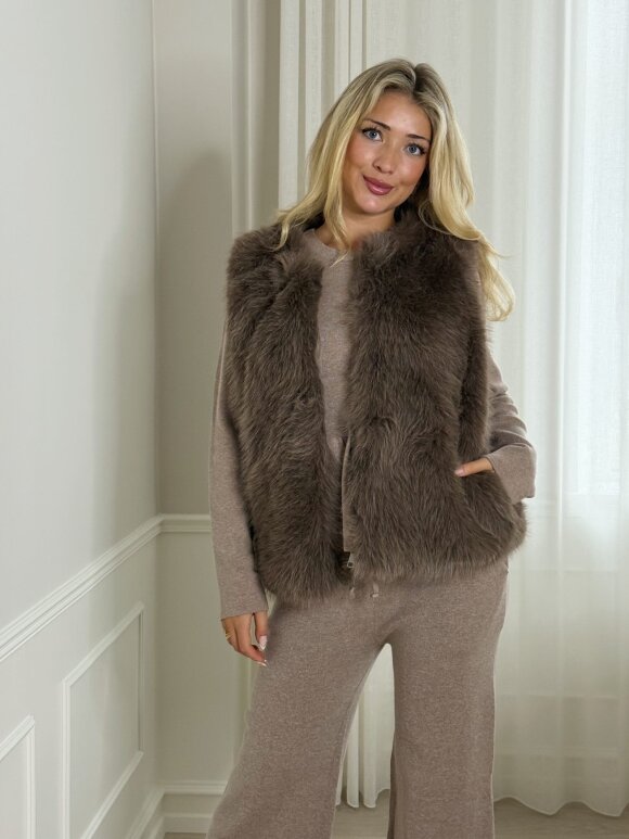 NDP - Kess Fake Fur Vest 255159