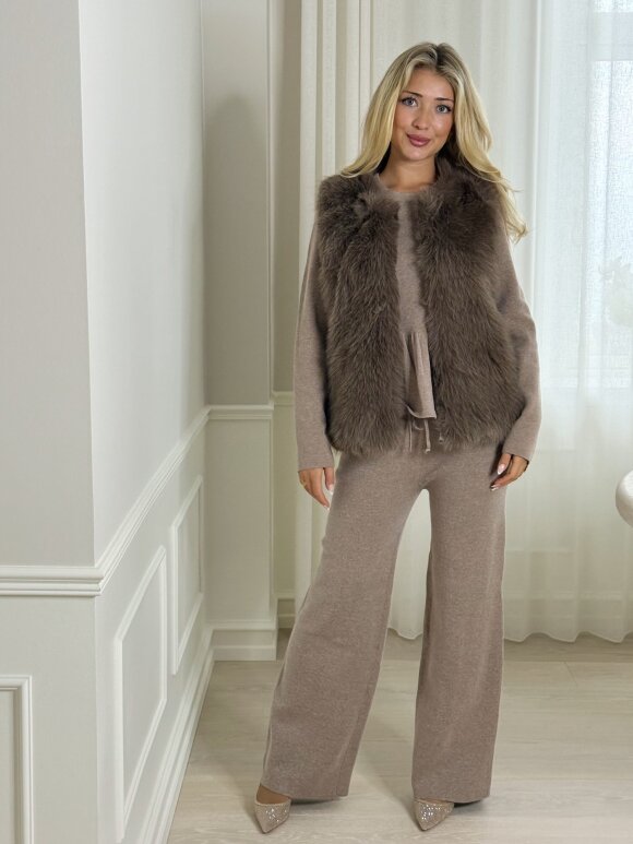 NDP - Kess Fake Fur Vest 255159