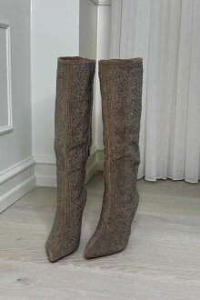 NDP - Marq Heel Sequin Boot 2527 NDP - Marq Heel Sequin Boot 2527