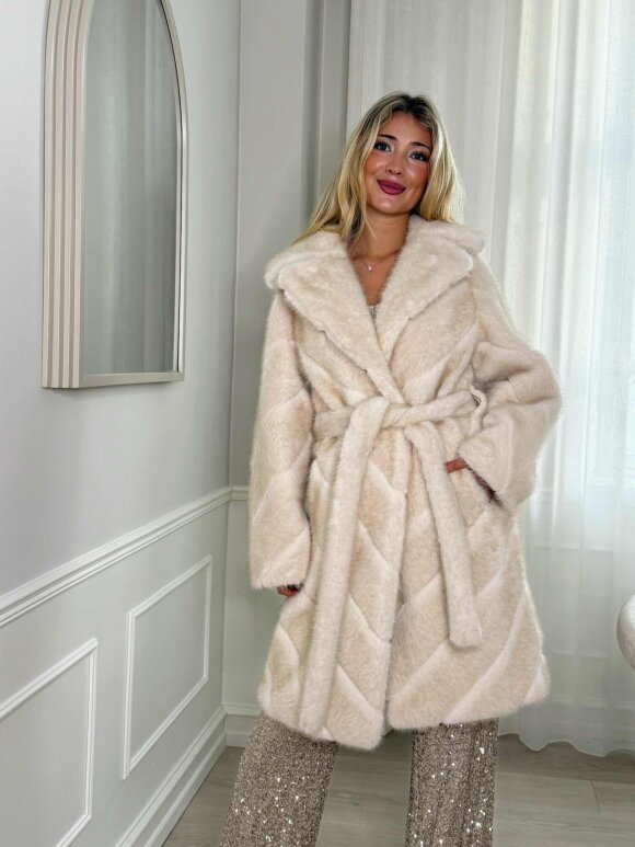 NDP - Phanie Fake Fur Coat 39208