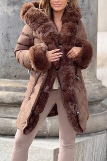 NDP - Cooper Fake Fur LO Coat 7512 NDP - Cooper Fake Fur LO Coat 7512