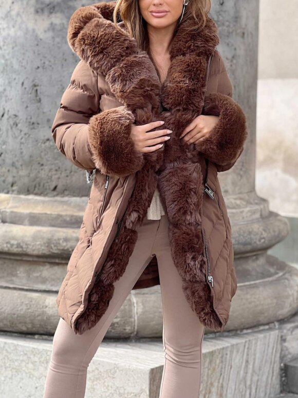 NDP - Cooper Fake Fur LO Coat 7512