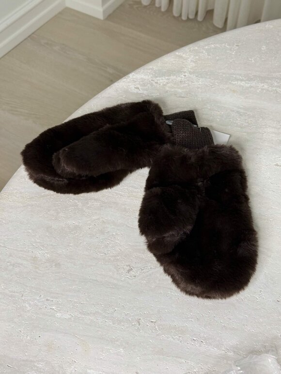 NDP - Phanie Fake Fur Gloves 12028