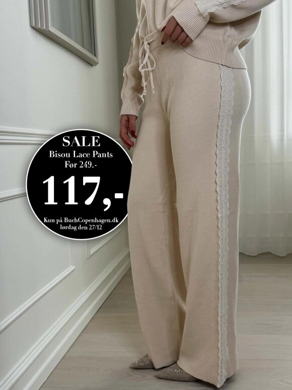 NDP - Lørdag 7:00 Bisou Laceband Pants 7064