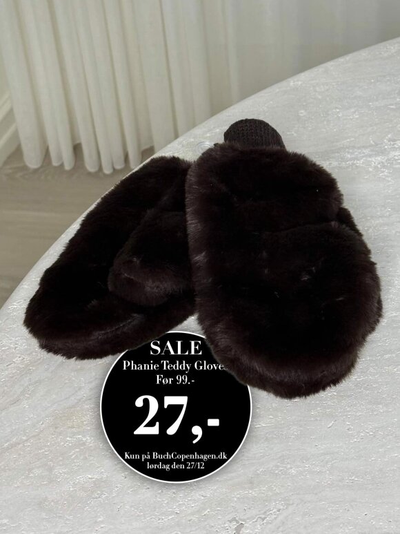 NDP - Lørdag 7:00 Phanie Fake Fur Gloves 12028