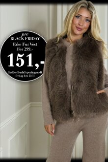 NDP - Kess Fake Fur Vest 255159