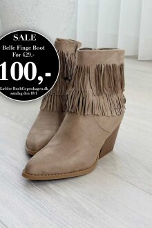 NDP - SUNDAY Belle Low Fringe Boot 1433