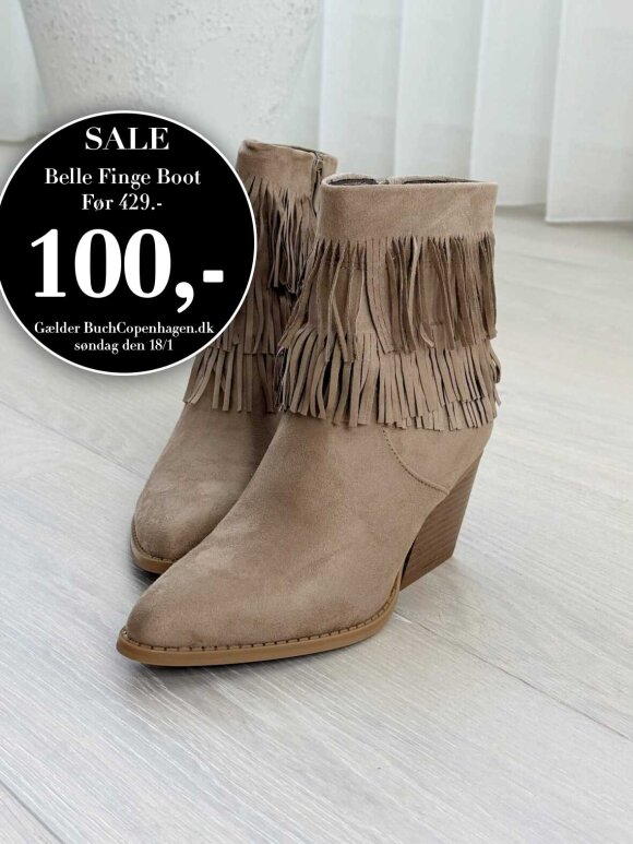 NDP - SUNDAY Belle Low Fringe Boot 1433