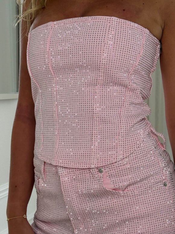 NDP - SeeSee Crystal Corsage F264