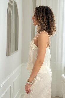 NDP - Unika Satin Top YM1025