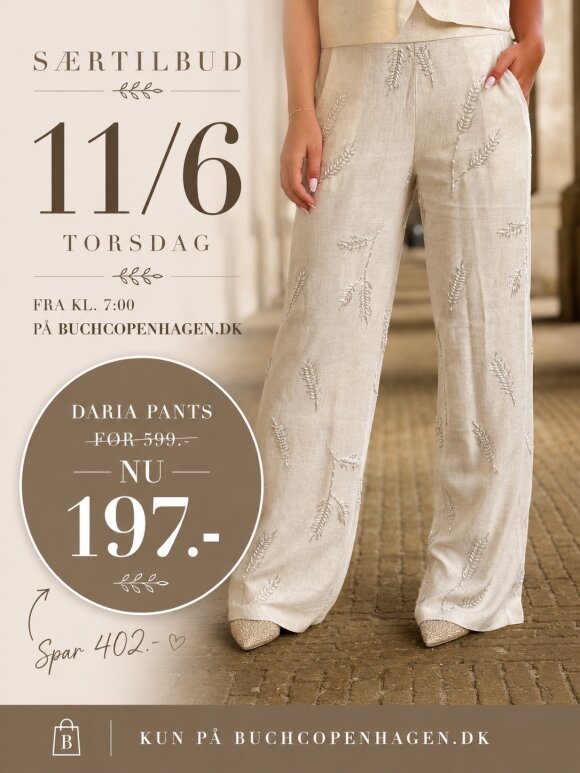 Buch Copenhagen - SÆRTILBUD TORSDAG Buch Daria Pants 26bu108