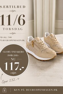 Buch Copenhagen - SÆRTILBUD TORSDAG Glory Sneaker K1769 Taupe