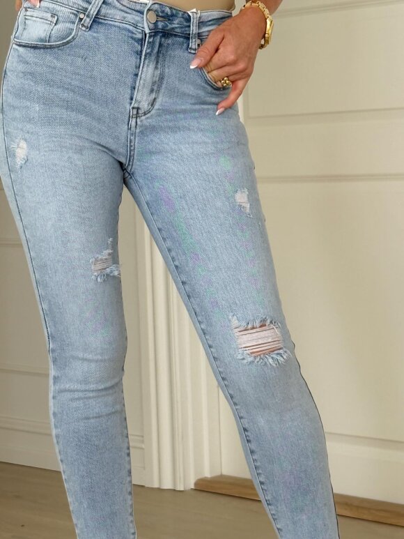 NDP - Inex Worn Jeans HM5388-1