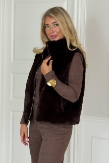 NDP - Phanie Fake Fur Vest 39158