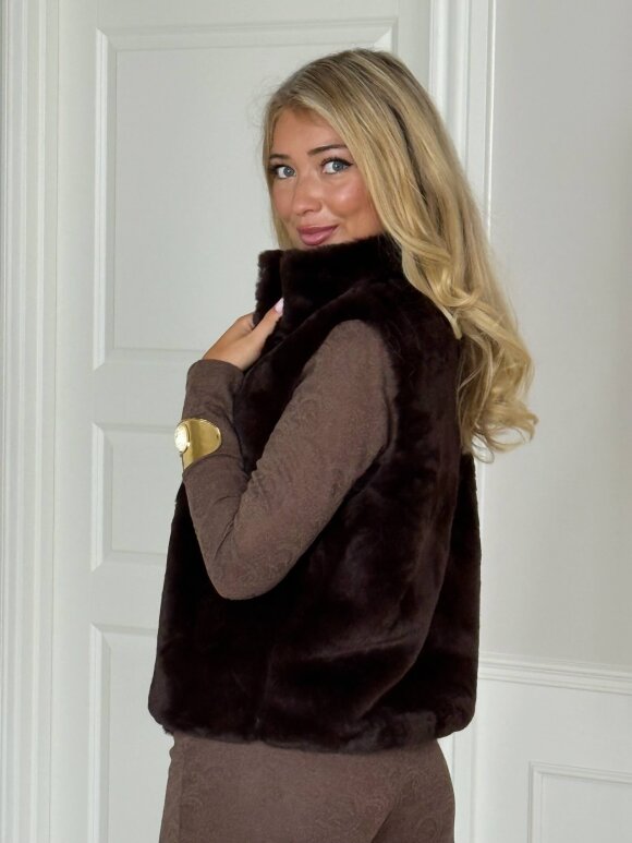 NDP - Phanie Fake Fur Vest 39158