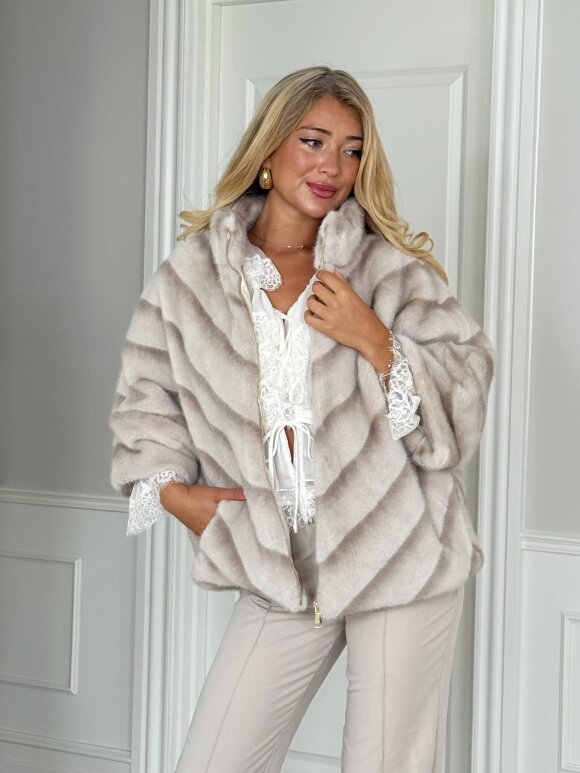 NDP - Phanie Fake Fur Jacket 39195