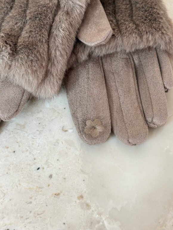NDP - Phanie Fakefur Gloves 92005