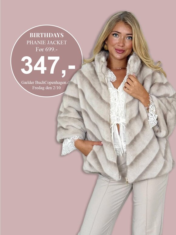 NDP - Fredag Phanie Fake Fur Jacket 39195