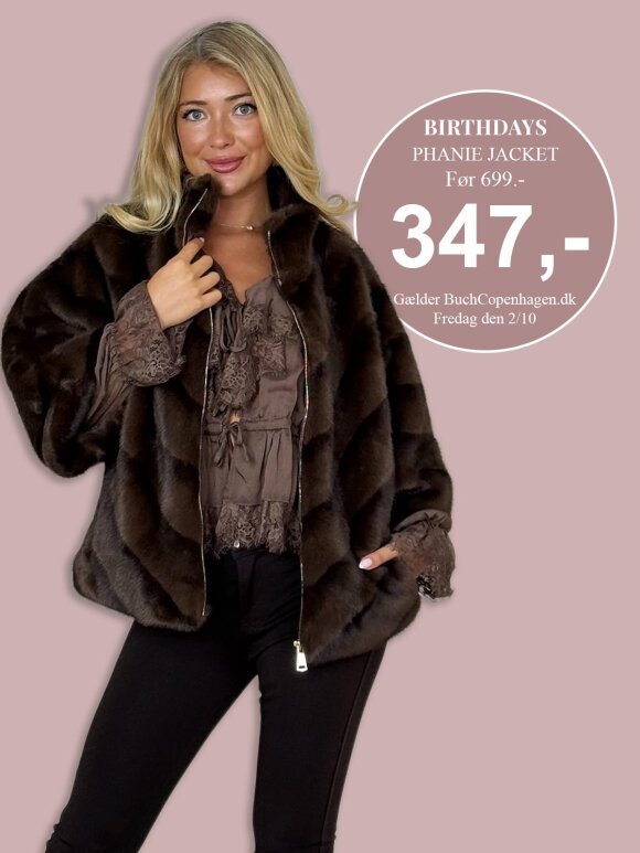 NDP - Fredag Phanie Fake Fur Jacket 39195