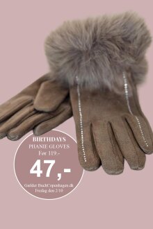 NDP - Fredag Phanie Fakefur Gloves 92018 NDP - Fredag Phanie Fakefur Gloves 92018