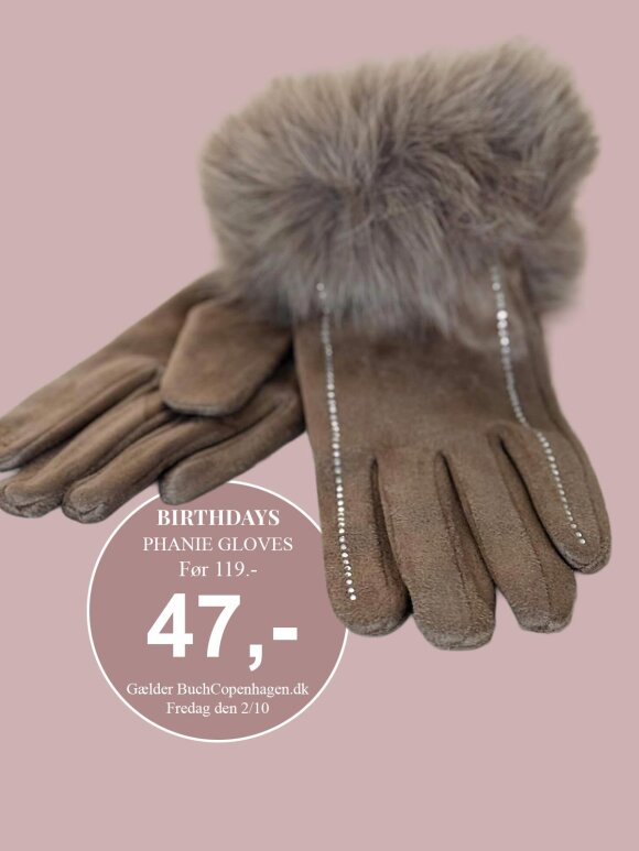 NDP - Fredag Phanie Fakefur Gloves 92018