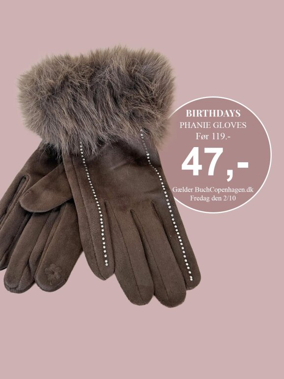 NDP - Fredag Phanie Fakefur Gloves 92018